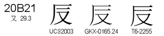 U+20B21